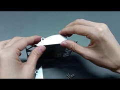 Προφίλ γυψοσανίδας εξηλασμένης LED K13 με κάλυμμα διαχύτη υπολογιστή