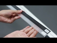 Προφίλ Αλουμινίου Λωρίδας LED με κάλυμμα PC/PMMA διαφανές/ημιδιαφανές/μαύρο/διαχύτη