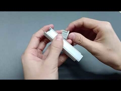 Κανάλι προφίλ αλουμινίου led με χωνευτό γωνιακό άκρο τοίχου Κίνας για φωτισμό όρμου