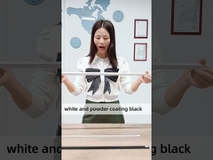 Ηλεκτρονικό φως LED επιφάνειας με προφίλ αλουμινίου, κανάλι εκτόξευσης 17*9mm με κάλυψη PC