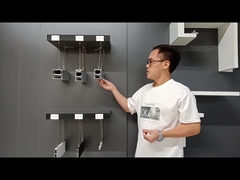 KN40 Led ψύκτρα προφίλ αλουμινίου με κάλυμμα PC παγωμένο για Driver In LED Προφίλ αλουμινίου