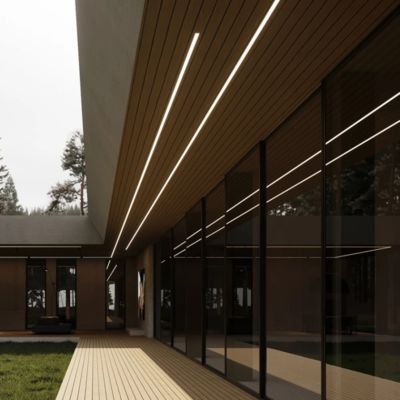 Καλή τιμή Width16*High6mm τοποθέτησε οριζόντια το σχεδιάγραμμα αλουμινίου λουρίδων των οδηγήσεων με την κάλυψη διασκορπιστών PC σε απευθείας σύνδεση