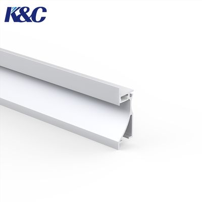 Καλή τιμή Γωνιακό προφίλ LED αλουμινίου 6063 T5 W26.4 x H77.5mm Μήκος 2M σε απευθείας σύνδεση