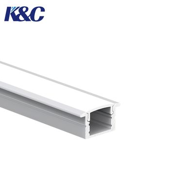 Καλή τιμή 6063 T5 Aluminum LED Profile 17.0x12.7mm for Embedded Installation σε απευθείας σύνδεση