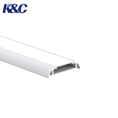 Καλή τιμή 6063 LED Αλουμινίου Κανάλι K19 με W39.0 × H9.0mm Μέγεθος και 2M / PCS Προσαρμοσμένο μήκος για 24mm LED Strip Lights σε απευθείας σύνδεση