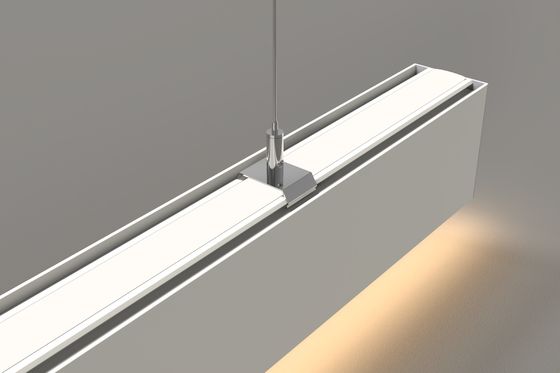 Καλή τιμή Οδηγημένο λουρίδων αργιλίου σχεδιάγραμμα αλουμινίου των οδηγήσεων σχεδιαγράμματος ανασταλμένο W30xH55mm σε απευθείας σύνδεση