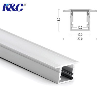 Καλή τιμή T3 κανάλι 20×13mm εξώθησης σχεδιαγράμματος αλουμινίου ιδιοσυγκρασίας τοποθετημένο PC που παγώνουν σε απευθείας σύνδεση