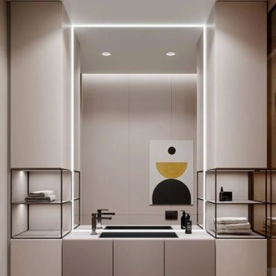 Το Suface τοποθετεί το Width20*High20mm σχεδιάγραμμα αλουμινίου λουρίδων των οδηγήσεων κάλυψης PC τόξων