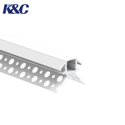 Καλή τιμή 6063 T5 Aluminum LED Extrusion Channel W42.0 × H32.0mm with Sandblasting Oxidation and ROHS Certified σε απευθείας σύνδεση