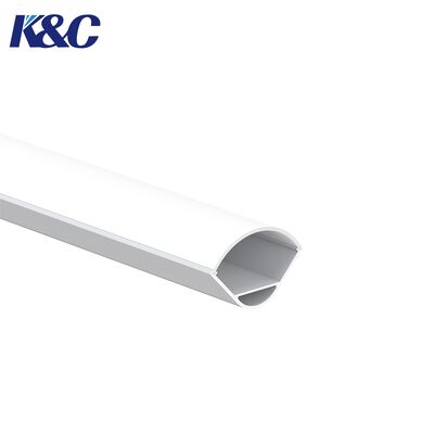 Καλή τιμή Προφίλ αλουμινίου LED Strip από κράμα αλουμινίου 6063 με εγκατάσταση γωνίας 90° και οξείδωση με αμμοβολή σε απευθείας σύνδεση