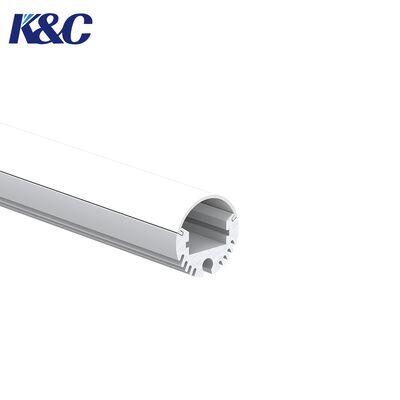 6063 T5 Στρογγυλή εξωρύθμιση LED με κάλυψη PC για εγκατάσταση αναστολής