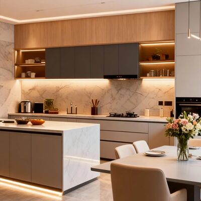 6063 T5 Aluminum Alloy LED Corner Aluminium Profile with 90-Degree Corner Installation and Sandblasting Oxidation