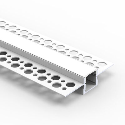 Καλή τιμή Κράμα αλουμινίου 6063 T5 για προφίλ LED για χωνευτή εγκατάσταση σε γυψοσανίδα με μέγεθος W58*H15.4mm σε απευθείας σύνδεση