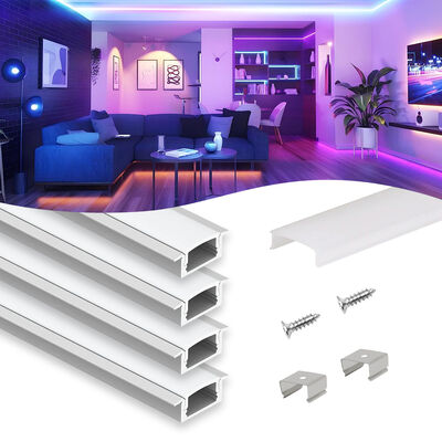 Καλή τιμή 6063 T5 Aluminium Alloy Bend LED Strip Προφίλ αλουμινίου με 2ετή εγγύηση και προσαρμοσμένο μήκος σε απευθείας σύνδεση