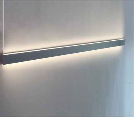 Καλή τιμή 6063 T5 Αλουμινίου κράμα LED λωρίδας Αλουμινίου προφίλ με W27.3 * H35mm διαστάσεις για επιφανειακή τοποθέτηση & αναστέλλεται εγκατάσταση σε απευθείας σύνδεση