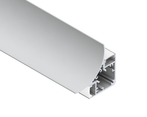 Καλή τιμή PC Diffuser Frosted Cover LED Strip Προφίλ αλουμινίου με κράμα αλουμινίου σειράς 6000 και 5ετή εγγύηση σε απευθείας σύνδεση