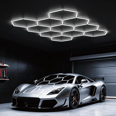 Καλή τιμή LED Hex Light Εξαγωνικό σύστημα φωτισμού μεμονωμένου συνδεσιμότητας μελισσοκομικά οροφικά φώτα για το σπίτι γκαράζ στούντιο γραφείο σε απευθείας σύνδεση