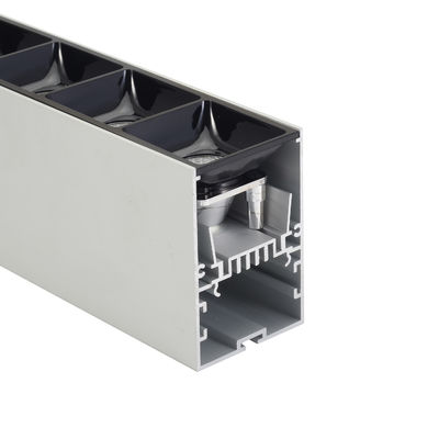Οδηγημένος οδηγός σχεδιαγράμματος Width54mm High80mm αλουμινίου λουρίδων στο σχεδιάγραμμα αλουμινίου των οδηγήσεων με το φακό