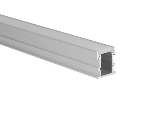 Υπαίθριο σχεδιάγραμμα πατωμάτων 6063 T5 Opal διασκορπιστών PC μαύρο υπόγειο οδηγήσεων επιφάνειας H26mm
