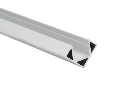 90 βαθμοί 18x18mm πάγωσαν το σχεδιάγραμμα γωνιών 6063 οδηγήσεων T5