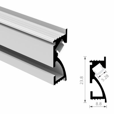 PCB 5mm T5 6063 σχεδιάγραμμα των γραμμικών ελαφριών οδηγήσεων