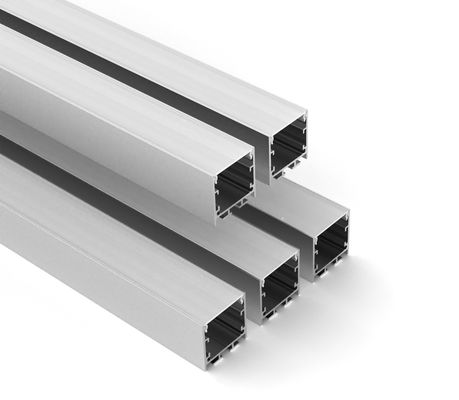6063 T5 οδήγησε το ελαφρύ κανάλι 12mm πλάτος IP44 λουρίδων με παγωμένη τη PC κάλυψη