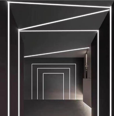 6063 Προφίλ πλαστικής πλακέτας με φωτισμό από αλουμίνιο